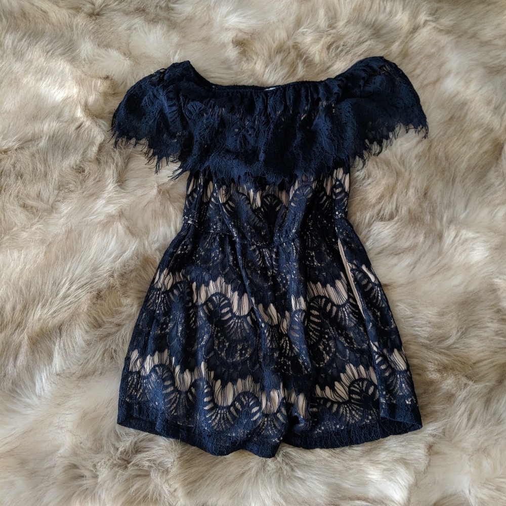 Lace romper